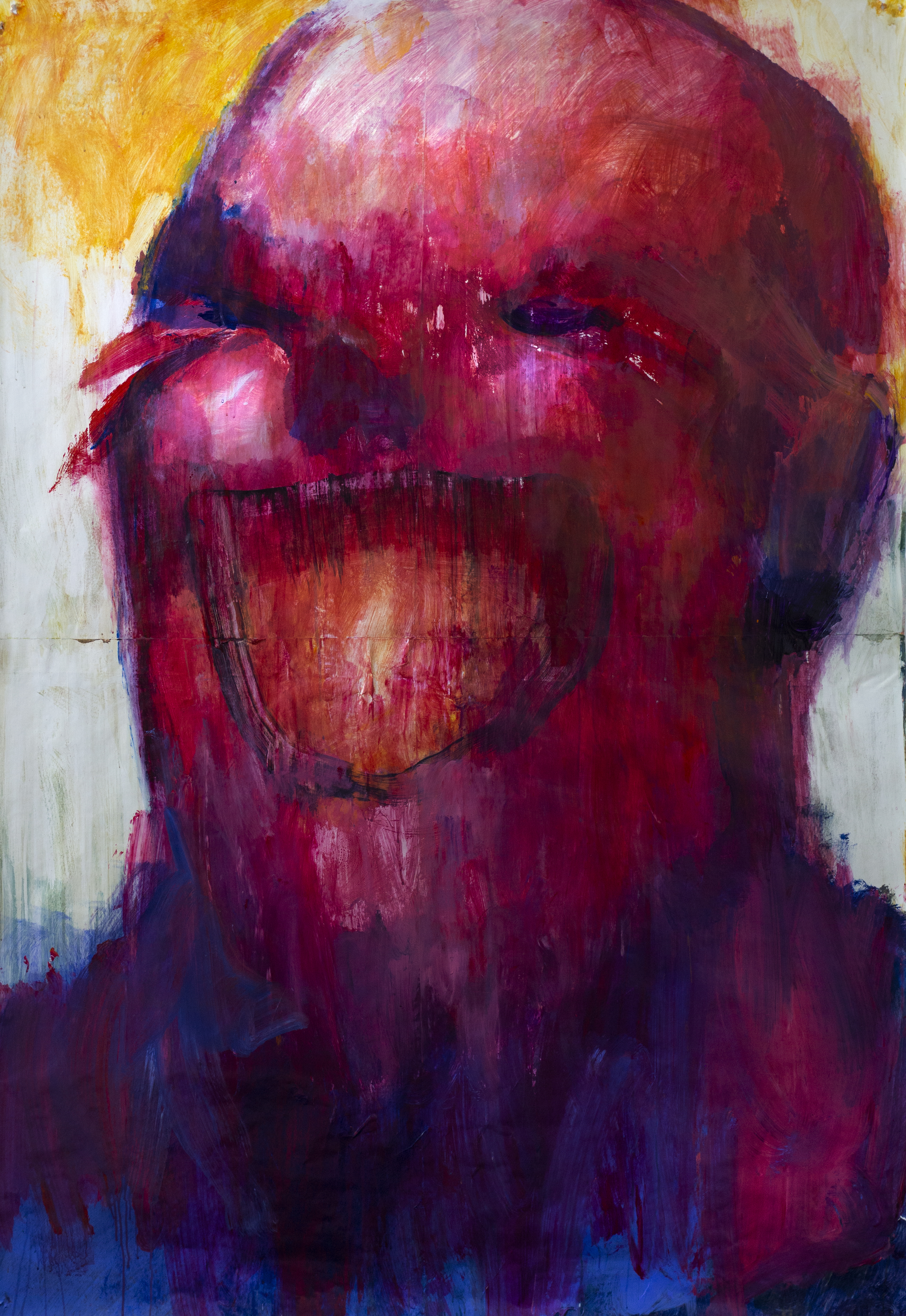 Arsenal, 200x140 cm, acrylic on glued paper
